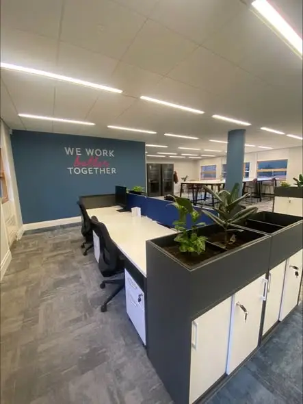 CoWorking Lounge, open plan, Falkirk